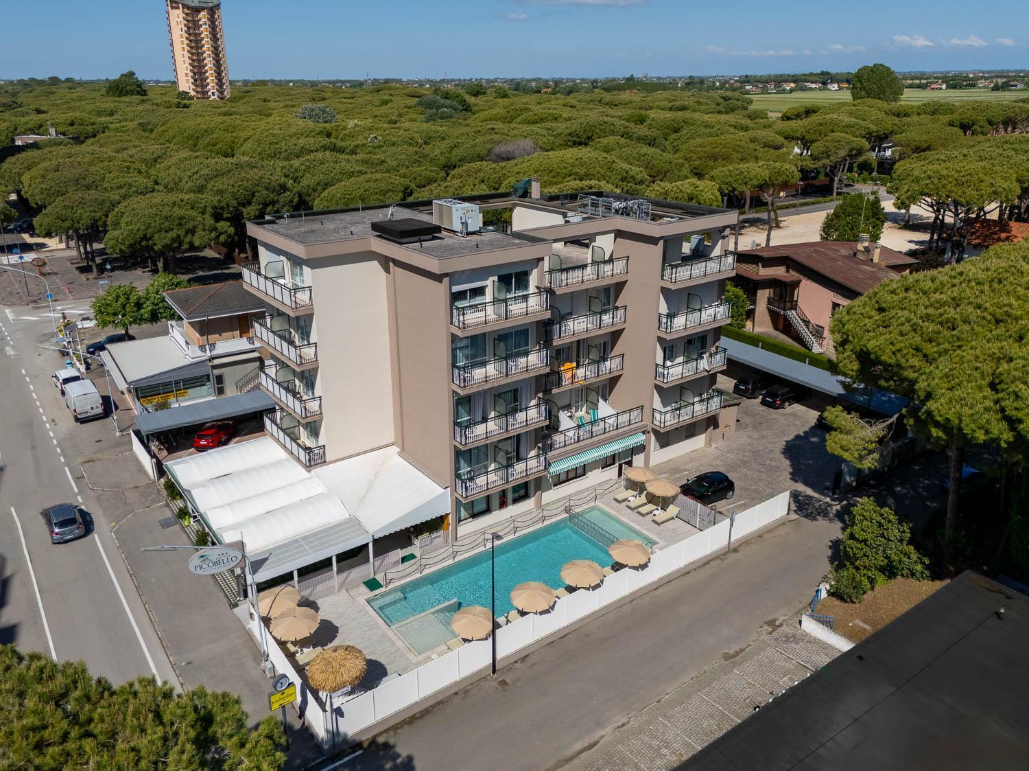 Hotel Picobello Pineta Lido di Jesolo Exteriör bild